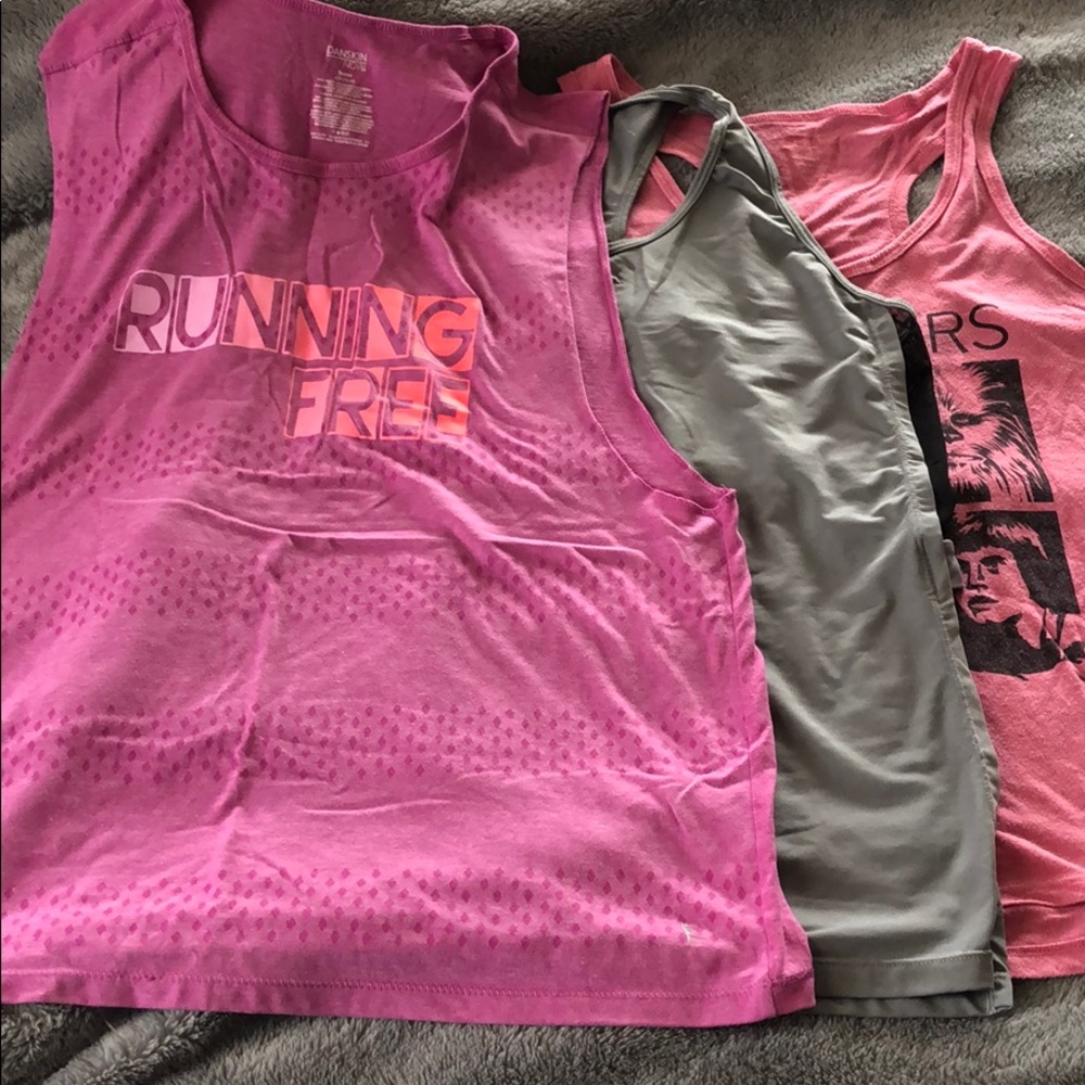 Tank tops. All 3 for the price of one!